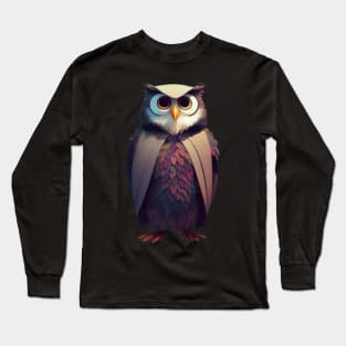 The Great Horn Owl Long Sleeve T-Shirt